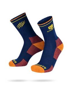 SWORTS Merino Run Socks (Lightweight) Thermal Laufsocken für Running, Ski & Wandern (Winter Sportsocken) von SWORTS