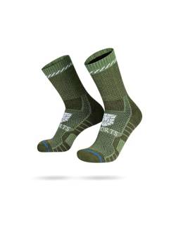 SWORTS Merino Run Socks (X-Warm) Thermo Laufsocken für Running, Ski & Wandern (Winter Sportsocken) von SWORTS