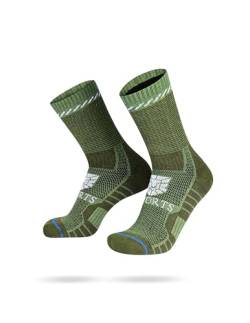 SWORTS Merino Run Socks (X-Warm) Thermo Laufsocken für Running, Ski & Wandern (Winter Sportsocken) von SWORTS