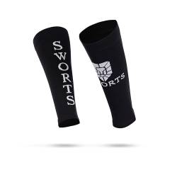 SWORTS Pro Calf Sleeves (Unisex) Kompressionsstulpen für Aktive Beine (Wadenbandage Sport) von SWORTS