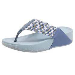 Damen orthopädische Kissen Flip Flops Erholung Walking Sandalen mit Arch Support Sommer bequem Sport Hausschuhe Größe 35-41 (39,Blau) von SWZEC