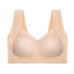 SWZEC Hatme Haltungskorrektur BH,Wmbra BH Original,Natürliche Eleganz Unsichtbare Unterstützung Null Gefühl Bügellos Push-Up Bequem BH Damen von SWZEC