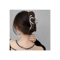Brötchen-Haarnadel Damen-Haarspangen, Vintage-Haarspangen, Karte zeigt Mädchen-Haar-Accessoires, Haarnadel im antiken Stil, Hosta-Haarspange Haarstyling-Stifte (Color : 02) von SYRIS