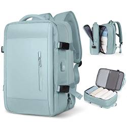 SZLX Reise -Rucksack -Männer Flug Genehmigte Rucksack -Rucksack wasserfest haltbar 15,6 Zoll Laptop Rucksack Daypack Business Weekender Gepäck Gepäck -Rucksack Frauen. von SZLX