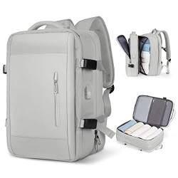 SZLX Reise -Rucksack -Männer Flug Genehmigte Rucksack -Rucksack wasserfest haltbar 15,6 Zoll Laptop Rucksack Daypack Business Weekender Gepäck Gepäck -Rucksack Frauen. von SZLX