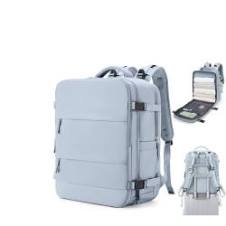 SZSYCN Groß Handgepäck Rucksack 40x20x25 Ryanair Reiserucksack Damen Handgepäck flugzeug Easyjet Handgepäck 45x36x20 Rucksack Damen mit Laptopfach Wasserdichter Tagesrucksack mit Schuhfach von SZSYCN