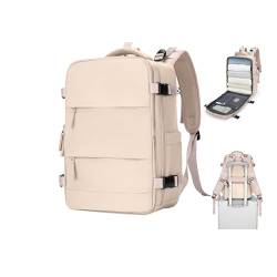 SZSYCN Groß Handgepäck Rucksack 40x20x25 Ryanair Reiserucksack Damen Handgepäck flugzeug Easyjet Handgepäck 45x36x20 Rucksack Damen mit Laptopfach Wasserdichter Tagesrucksack mit Schuhfach von SZSYCN