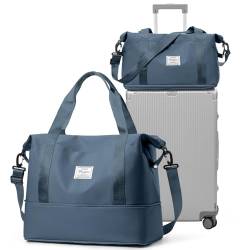 SZSYCN Reisetasche Damen Sporttasche 40X20X25 für RyanairHandgepäck Tasche Weekender Bag Schwimmtasche Wasserdicht Travel Bag Duffle Bag Fitnesstasche Frauen Kliniktasche für Reise Gym Flugzeug von SZSYCN