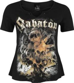 Sabaton The Great War Frauen T-Shirt schwarz L 100% Baumwolle Band-Merch, Bands, Musik von Sabaton