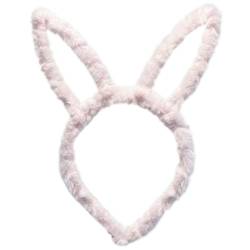 Saddgo Ohren-Stirnband, niedliche Plüsch-Kaninchenohren für alle Altersgruppen, tägliches Tragen, Kostüm, Cosplay, Party, Damen, Mädchen, Haarschmuck, Kaninchenohren, Stirnband, Erwachsene, Kinder, von Saddgo