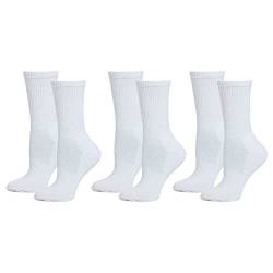 Safersox 3Pck Mückensocken Sportsocken, 39-42, 3er Vorteilspack Weiß von Safersox