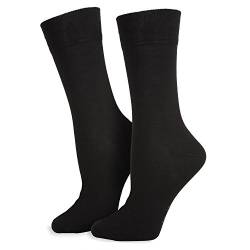 Safersox Business Socken Schwarz, 39-42 von Safersox