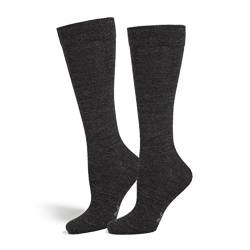 Safersox Merinosocken Dunkelgrau meliert 43-46 von Safersox