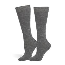 Safersox Merinosocken Hellgrau meliert 39-42 von Safersox