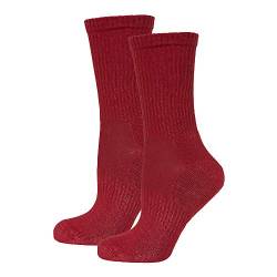 Safersox Mückenschutz-Socken Bordeaux, 39-42 von Safersox