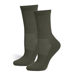 Safersox Mückensocken Sportsocken, 35/38, Oliv von Safersox