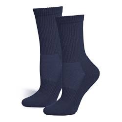 Safersox Mückensocken Sportsocken Dunkelblau, Gr. 43-46 von Safersox