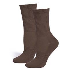 Safersox Mückensocken-Sportsocken Socken - Braun, 43-46 von Safersox