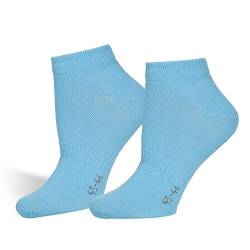 Safersox Sneaker Socken Hellblau, 35-38 von Safersox