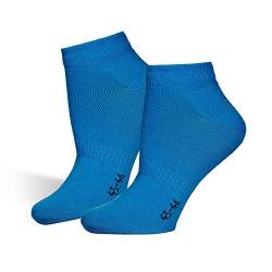 Safersox Sneaker Socken Lapis Blue, 43-46 von Safersox