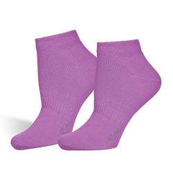 Safersox Sneaker Socken Lila, 35-38 von Safersox