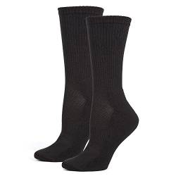 Safersox Sportsocken Schwarz, 43-46 von Safersox