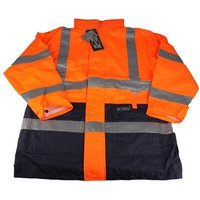 Safestyle Abendkleid Safestyle Herren Jacke Warnschutzparka Gr. L orange Neu von Safestyle