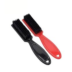 4 STÜCKE Haarschneider Reinigungsbürste, Bartbürste für Männer Reinigungsbürste, Nylonbürste Nagelbürste Trimmer, Haarbürste Weiches Haar Frisuren Haarschneide (zufällige Farbe) von SagaSave