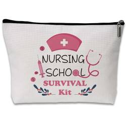 Sahjzk Make-up-Tasche für Krankenschwestern, Geschenk für Frauen, Krankenschwestertasche, Kosmetiktasche, perfektes Geschenk zum Schulabschluss, Geschenk für weibliche Krankenschwestern, von Sahjzk