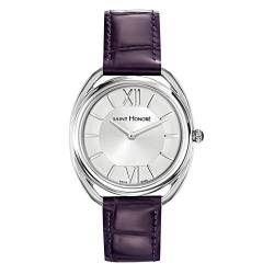 Saint Honoré Damen Analog Quarz Uhr mit Leder Armband 7210221AIN von Saint Honoré