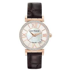 Saint Honoré Damen Analog Quarz Uhr mit Leder Armband 7520128YRR von Saint Honoré