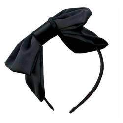 Satin-Haarband, halber Hut, Stirnband, eleganter Kopfschmuck, Damen, Abendparty, Kopfbedeckung, Haarschmuck, Schleife, Stirnband für Mädchen, Haarschmuck von Saiyana
