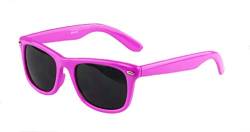 Sakkas DS1006 Retro 1980 Style Sonnenbrille mit Super Dark Lens - Pink von Sakkas