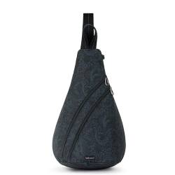 Sakroots OnTheGo Großer Sling Rucksack, Black Spirit Wüste, Large von Sakroots