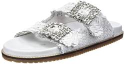 Salamander Miria Flacher Slipper Damen Weiß, 38 EU von Salamander