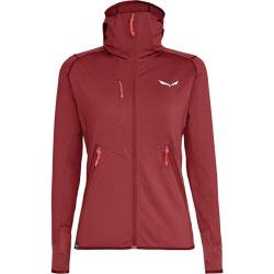 SALEWA Damen Agner Hybrid Pl/DST W Fz HDY Sweatshirt, Syrah Melange von Salewa