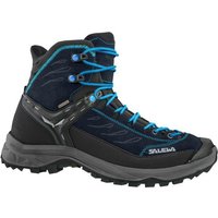 Salewa Damen Stiefel Boots GoreTex Wms Hike Trainer Mid Gtx blau Wanderschuh von Salewa
