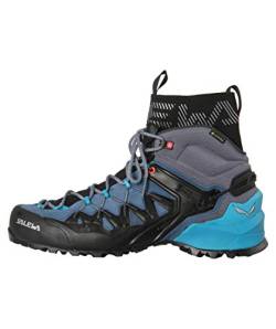 Salewa Damen Ws Mountain Trainer Mid Gore-tex Ankle Boot, Blau Schwarz 959, 37 EU von Salewa