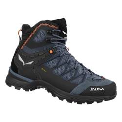 Salewa Herren Ms MTN Trainer Lite Mid GTX Trekking-& Wanderhalbschuhe, Java Blue Black, 43 EU von Salewa