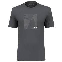 Salewa Herren Pure Building Dry M T-Shirt, Onyx, XL von Salewa