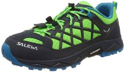 Salewa JR Wildfire Trekking & hiking shoes, Fluo Green/Blue Danube, 12.5 UK von Salewa