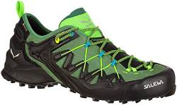 Salewa M Wildfire Edge GTX Green, Men's Gore-Tex Hiking and Approach Shoe, Size EU 46.5, Colour Myrtle - Fluorescent Green von Salewa