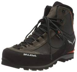 Salewa MS Crow Gore-TEX Herren Trekking- & Wanderstiefel, Braun (Wallnut/Fluo Orange), 39 EU von Salewa