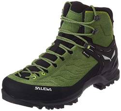 Salewa MS Mountain Trainer Mid Gore-TEX Herren Trekking- & Wanderstiefel, Blau (Myrtle/Fluo Green), 40 EU von Salewa