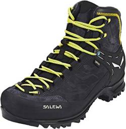 Salewa MS Rapace Gore-TEX Herren Trekking- & Wanderstiefel, Blau (Night Black/Kamille), 48.5 EU von Salewa