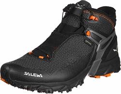 Salewa MS Ultra Flex Mid Gore-TEX Herren Traillaufschuhe, Schwarz (Black/Holland), 46 EU von Salewa