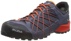 Salewa MS Wildfire Gore-TEX Herren Trekking- & Wanderhalbschuhe, Blau (Ombre Blue/Fluo Orange), 40 EU von Salewa