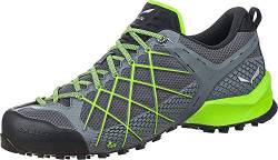 Salewa MS Wildfire Herren Trekking- & Wanderhalbschuhe, Grau (Flintstone/Fluo Green), 39 EU von Salewa