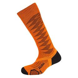 Salewa Ski Touring No Slide Socken Skisocken Wandersocken (Black-Dawn, XL44-46) von Salewa