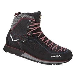 Salewa W Mountain Trainer 2 Winter GTX Grau-Schwarz - Gore-Tex Wasserdichter urbaner Damen Gore-Tex Winter Trekkingst von Salewa